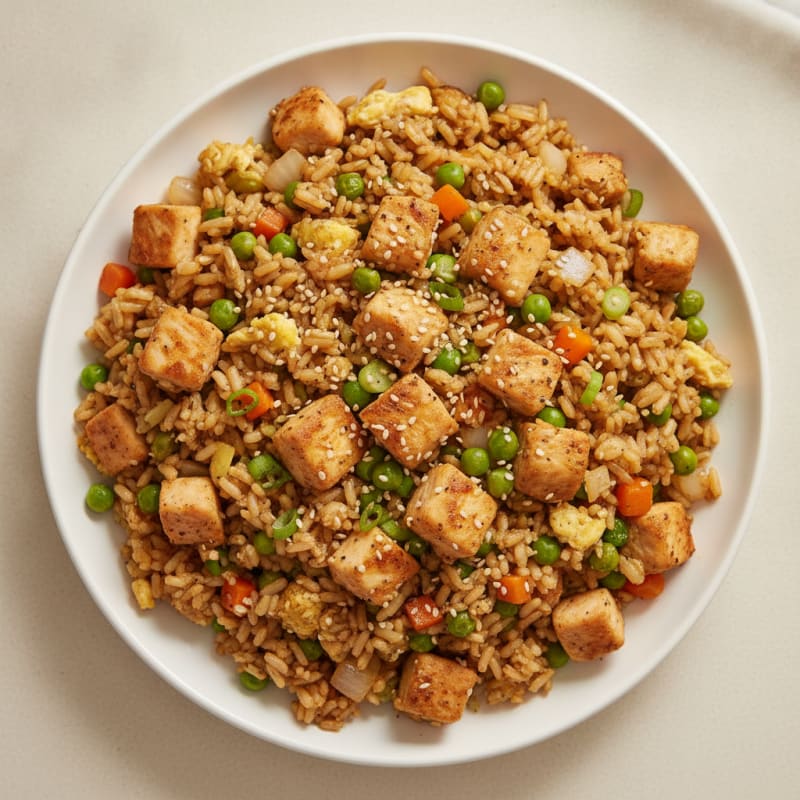 Chicken Fried Rice with Vegetables
