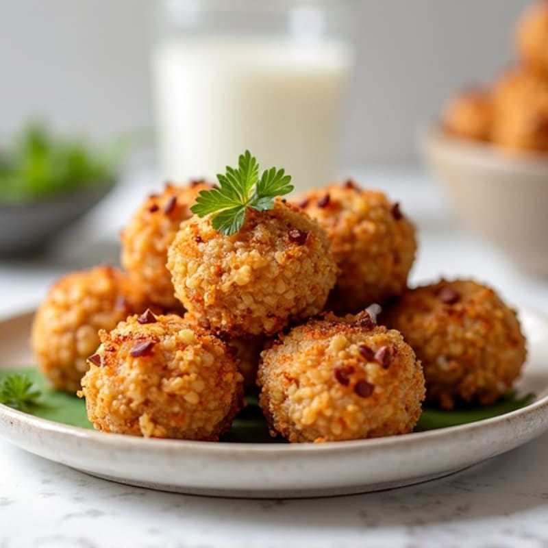Crispy Spiced Chickpea Power Bites