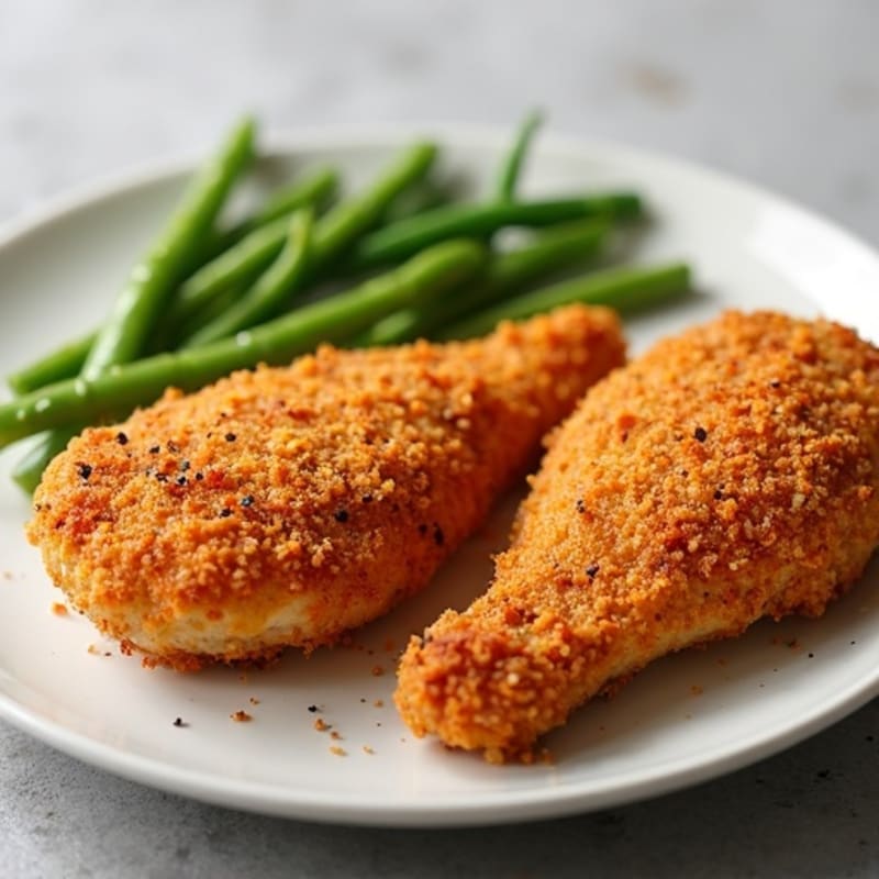 Crispy Oven-Baked Almond-Crusted Chicken