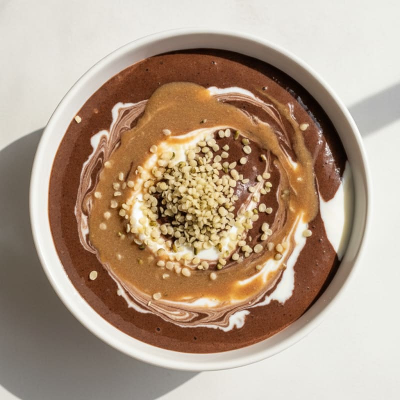 Creamy Chocolate Protein Pudding with Greek Yogurt