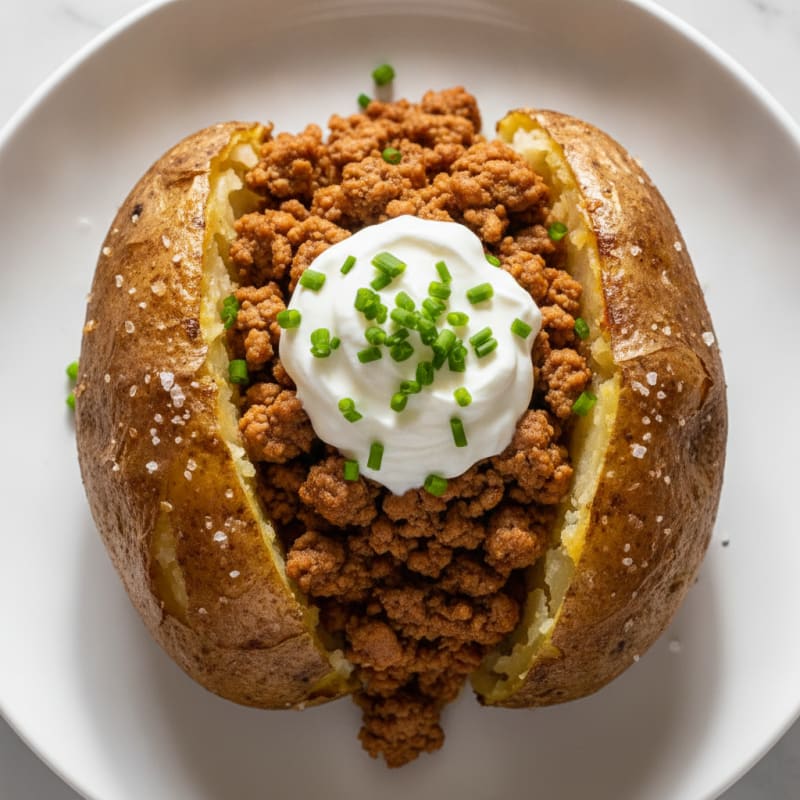 Classic Baked Potato with Chives
