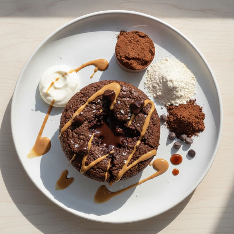 Decadent Chocolate Protein Mug Cake