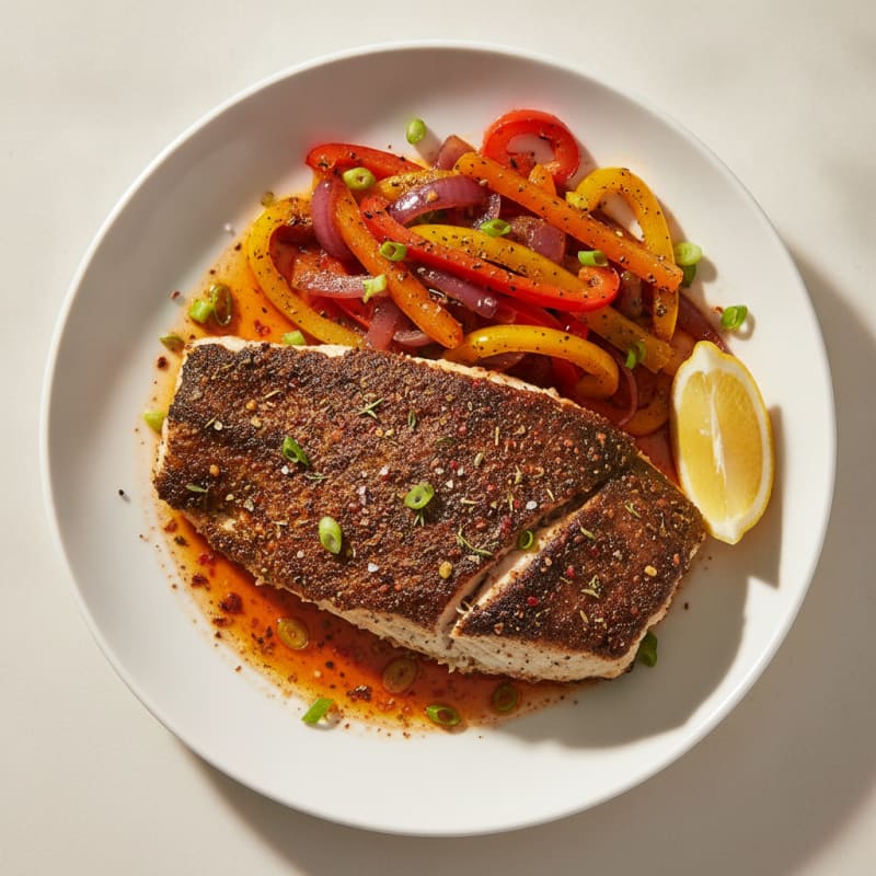 Cajun Blackened Catfish Fillet