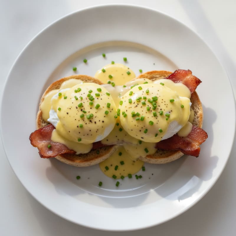 Classic Eggs Benedict with Hollandaise