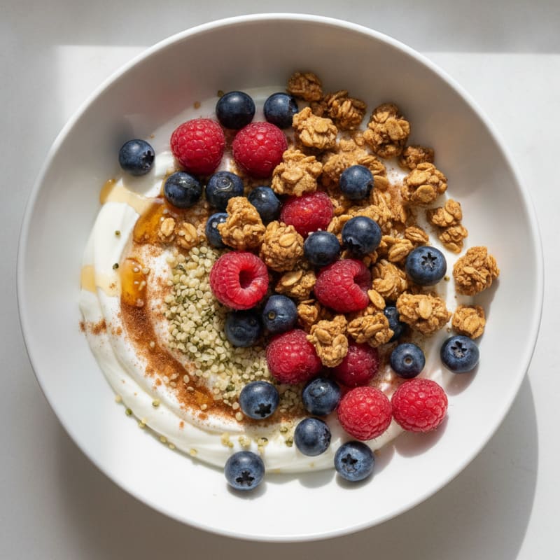 Berry Yogurt Bowl with Granola