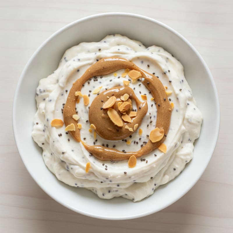 Silky Vanilla Greek Yogurt Protein Pudding