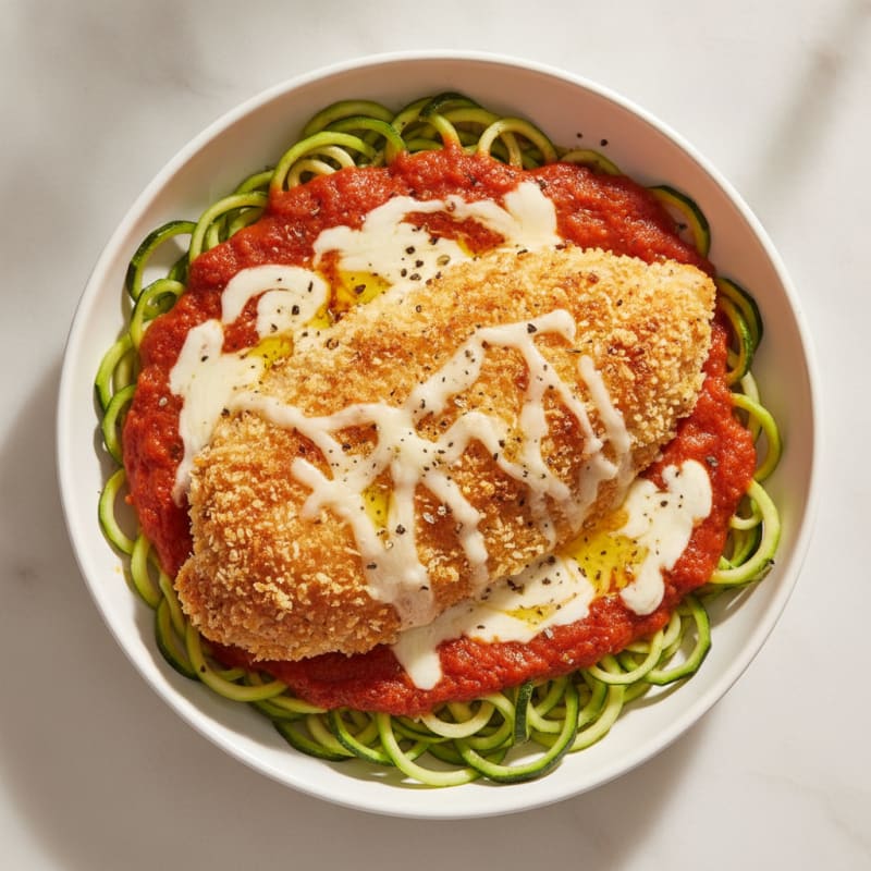 Baked Chicken Parmesan with Marinara