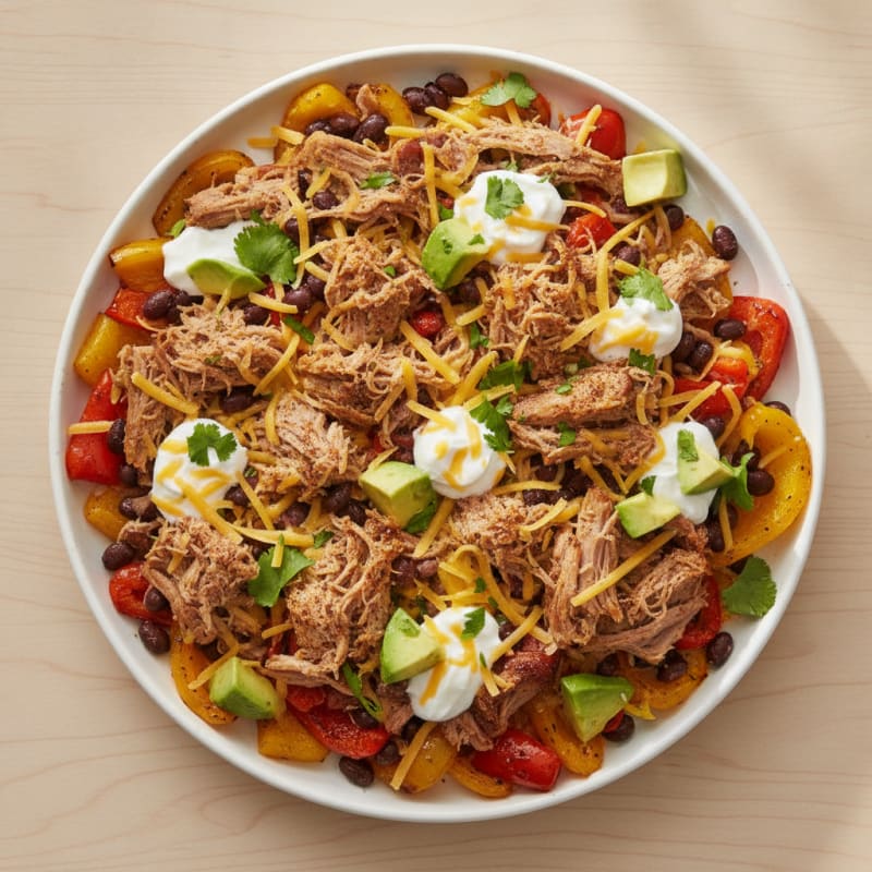Smoky Pulled Pork Nachos