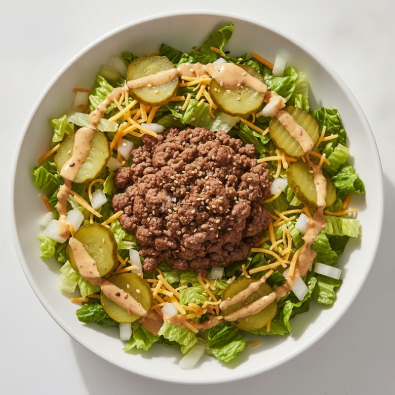 Big Mac Protein Bowl