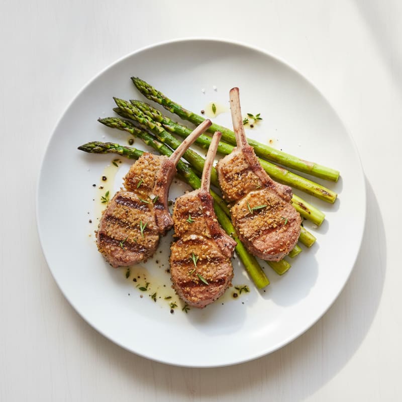 Grilled Herb Lamb Chops