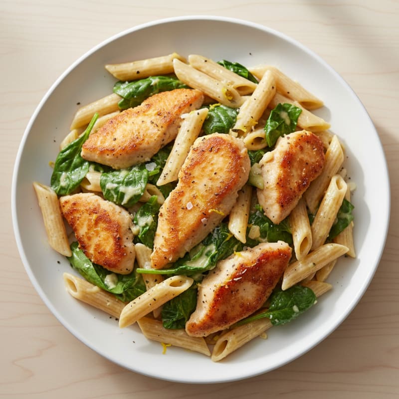 Creamy Lemon-Herb Chicken Pasta