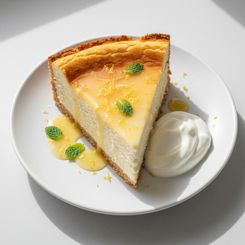 Greek Yogurt Protein Cheesecake