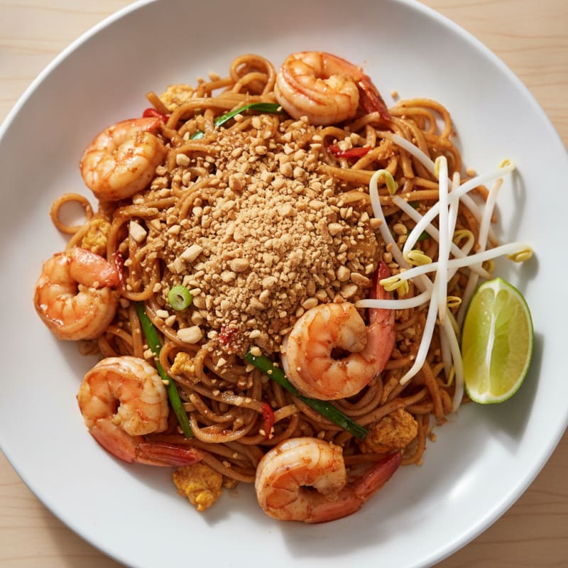Shrimp Pad Thai Noodles