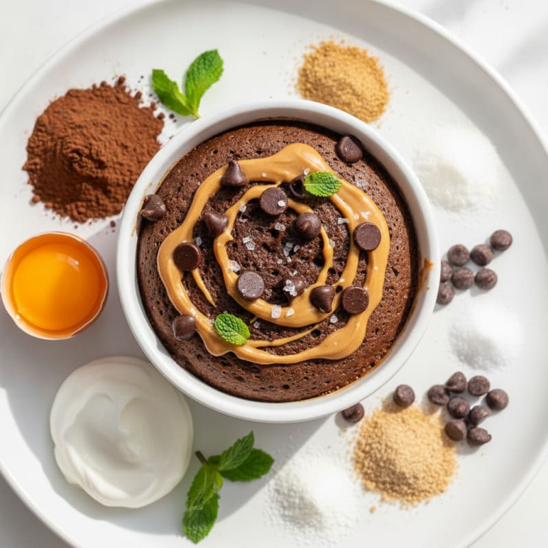 Chocolate Protein Mug Cake