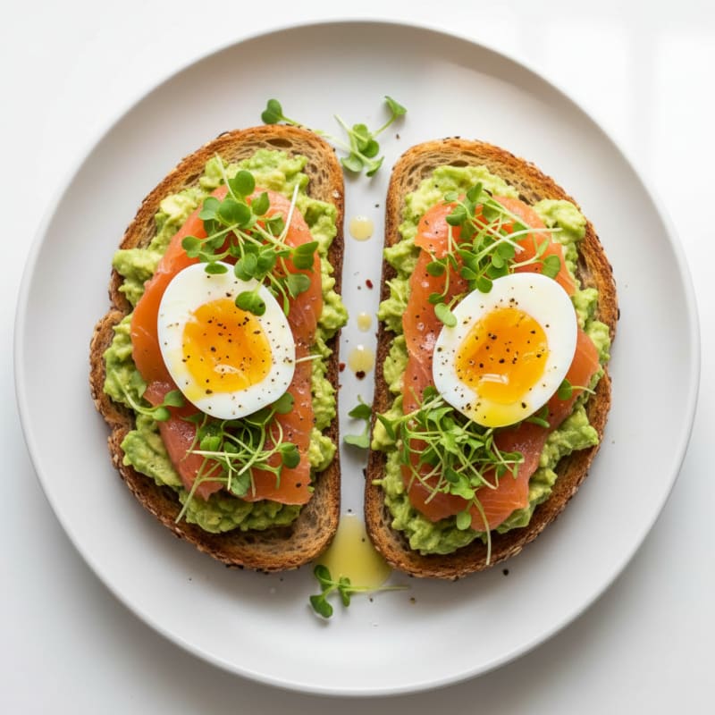 Avocado Toast with Jammy Egg