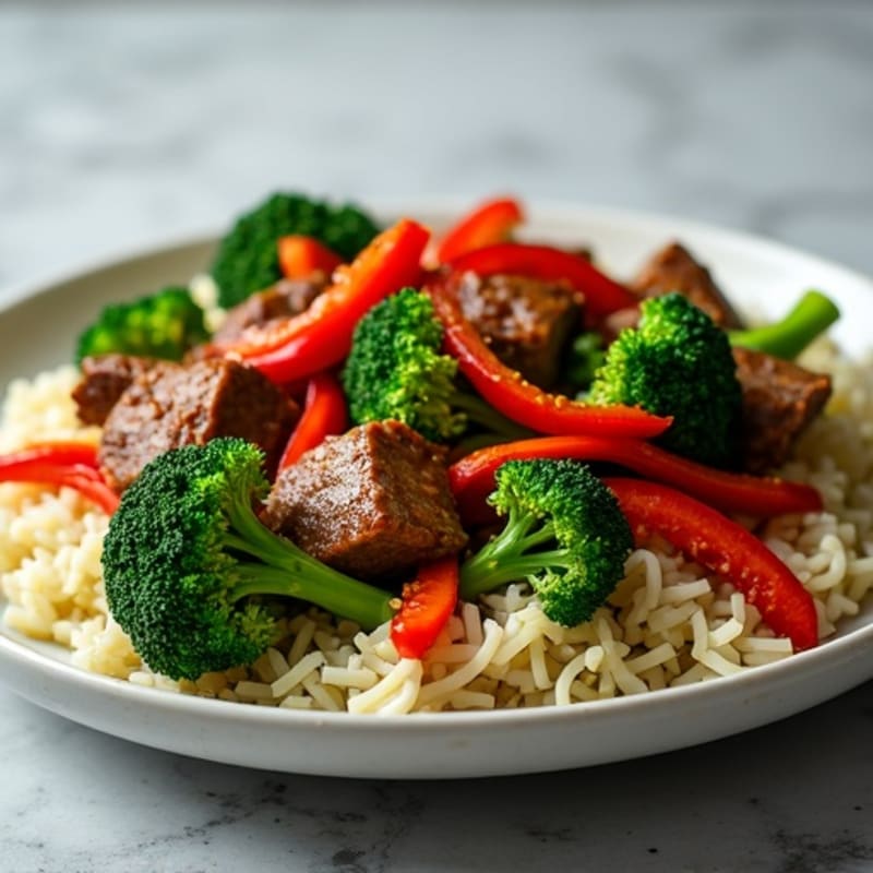 Lean Beef and Crispy Broccoli Stir-Fry