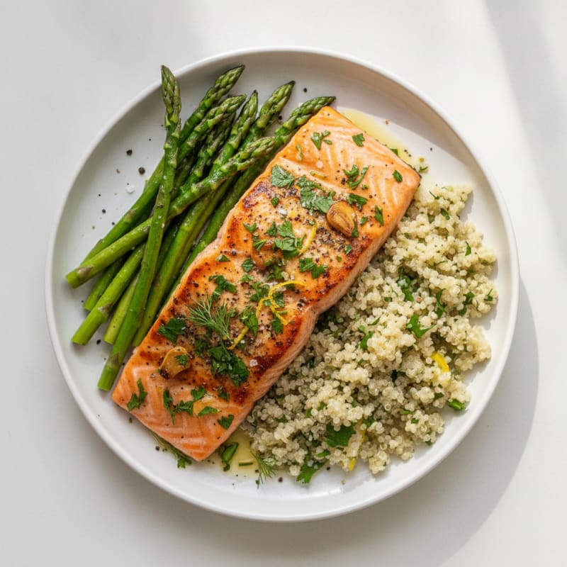 Lemon Herb Grilled Salmon