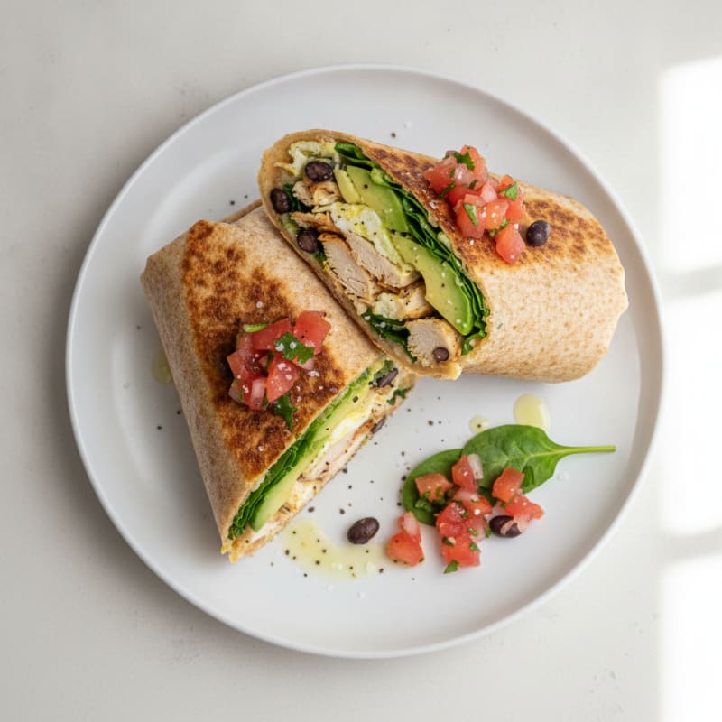 Ultimate Loaded Breakfast Burrito