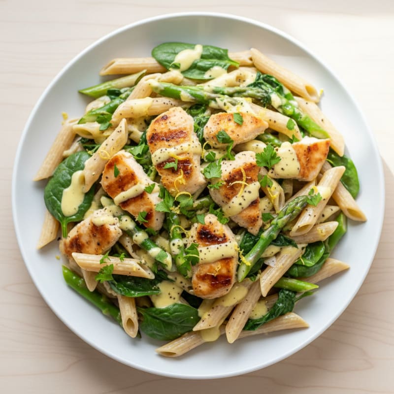 Creamy Lemon-Herb Chicken Pasta