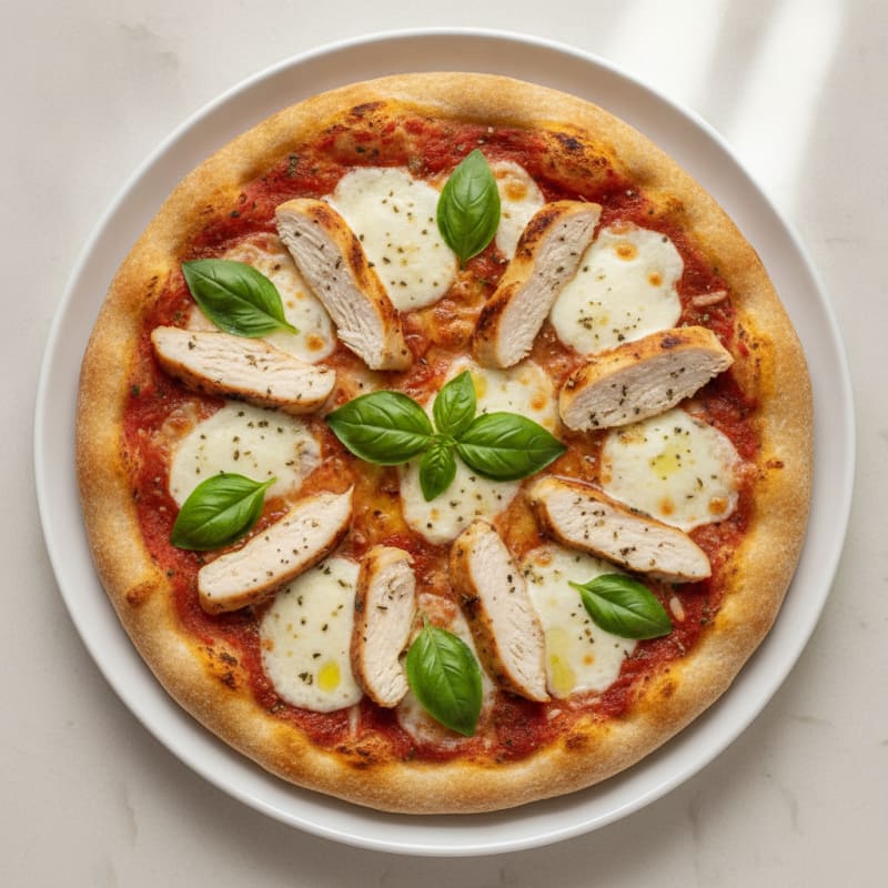 Classic Margherita Pizza with Fresh Basil