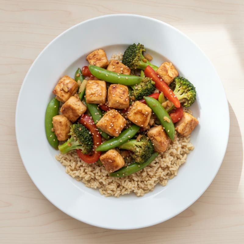 Teriyaki Chicken Stir-Fry with Vegetables