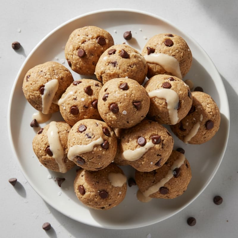 No-Bake Chocolate Chip Protein Bites