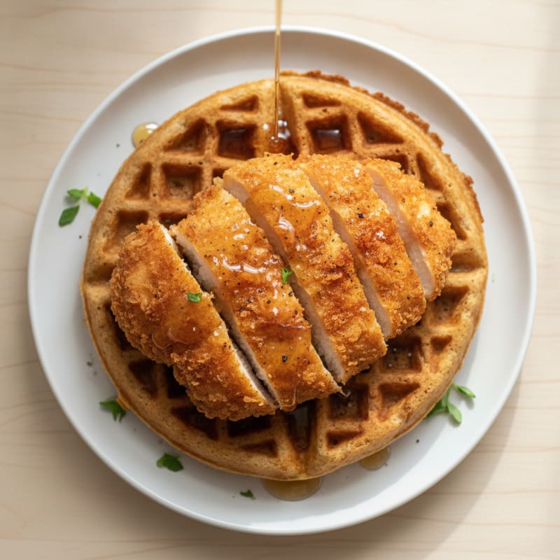 Golden Chicken & Waffles