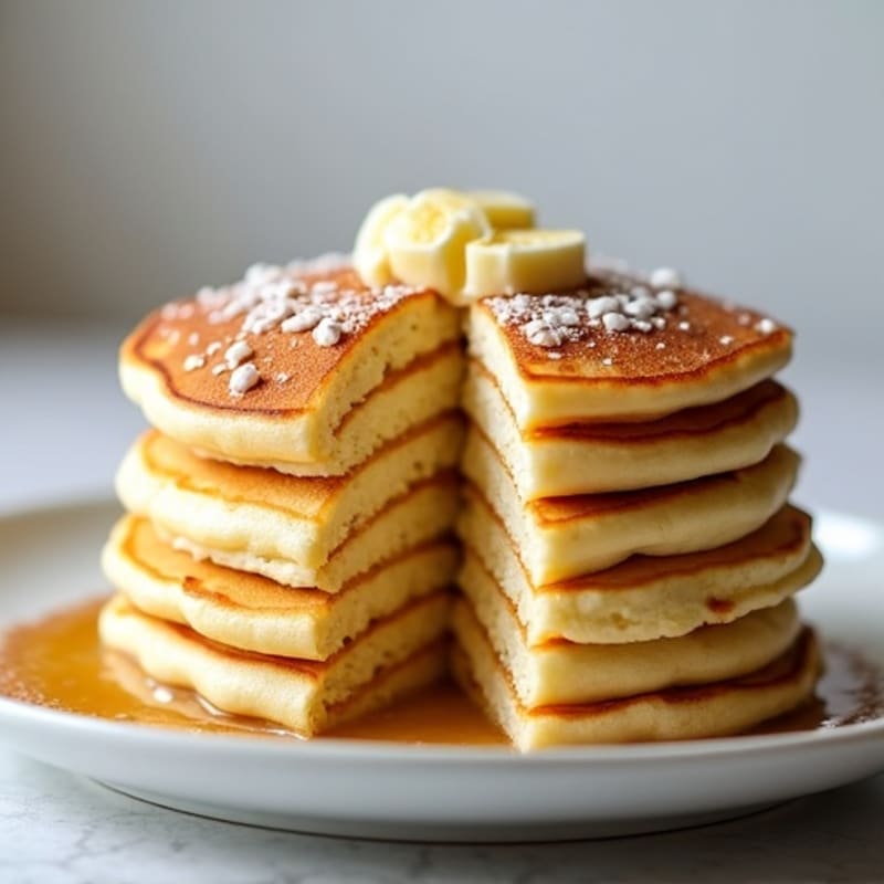 Protein-Packed Fluffy Cottage Cheese Pancakes