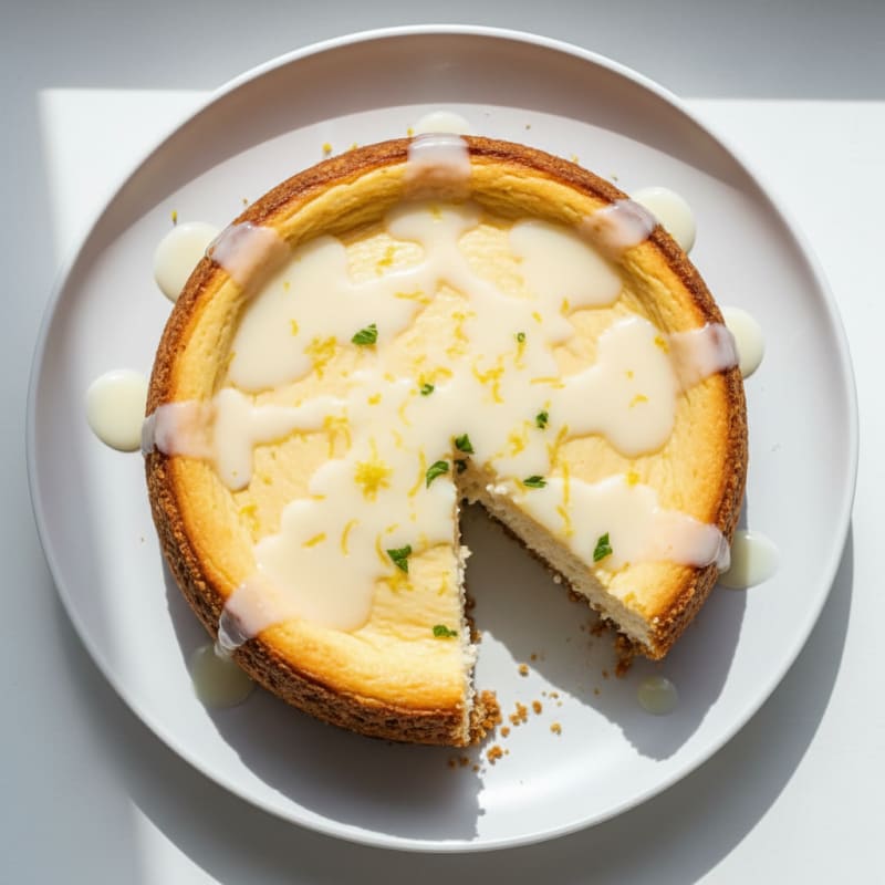 Creamy Greek Yogurt Protein Cheesecake