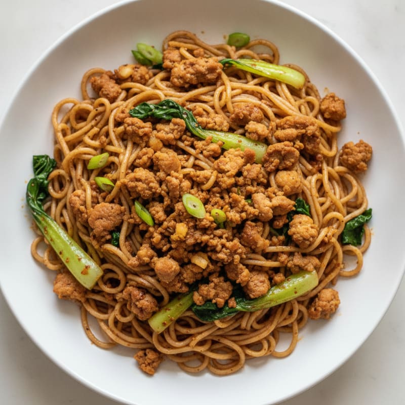 Sichuan Pork Dan Dan Noodles