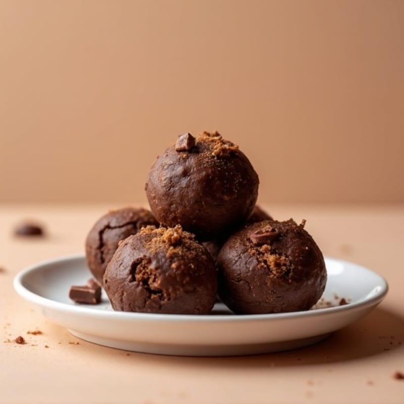 Dark Chocolate Almond Butter Fudge Bites