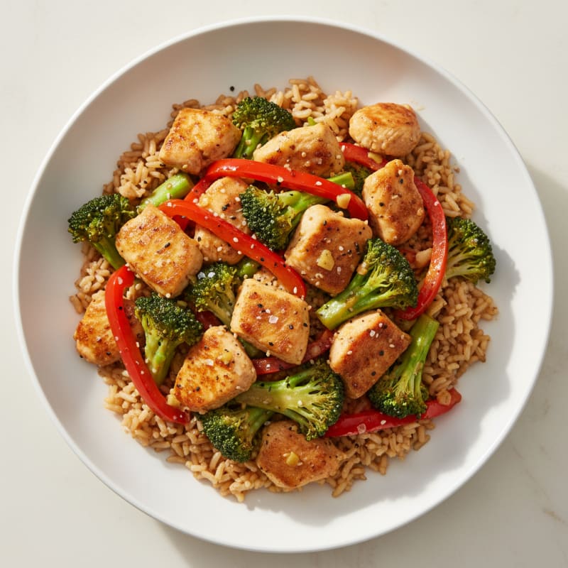 Tender Sesame-Ginger Chicken Stir-Fry