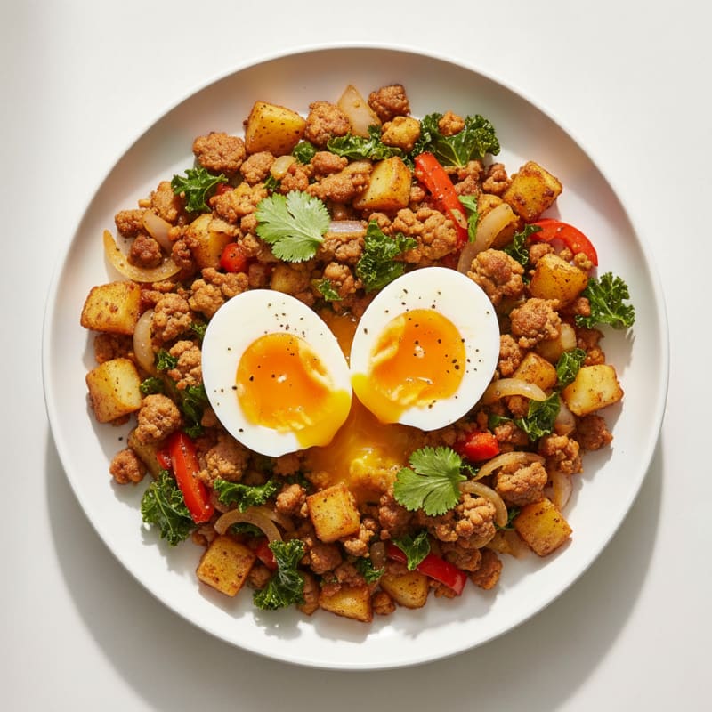 Spicy Chorizo and Potato Hash