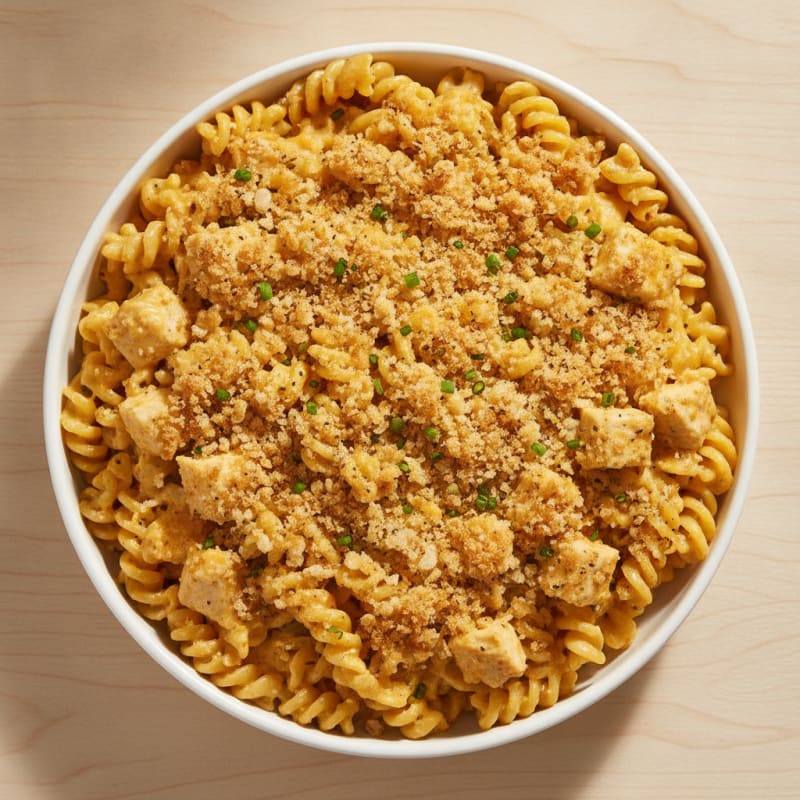 Protein-Packed Baked Macaroni and Cheese