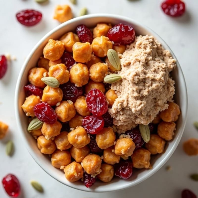 Crunchy Roasted Chickpea Trail Mix