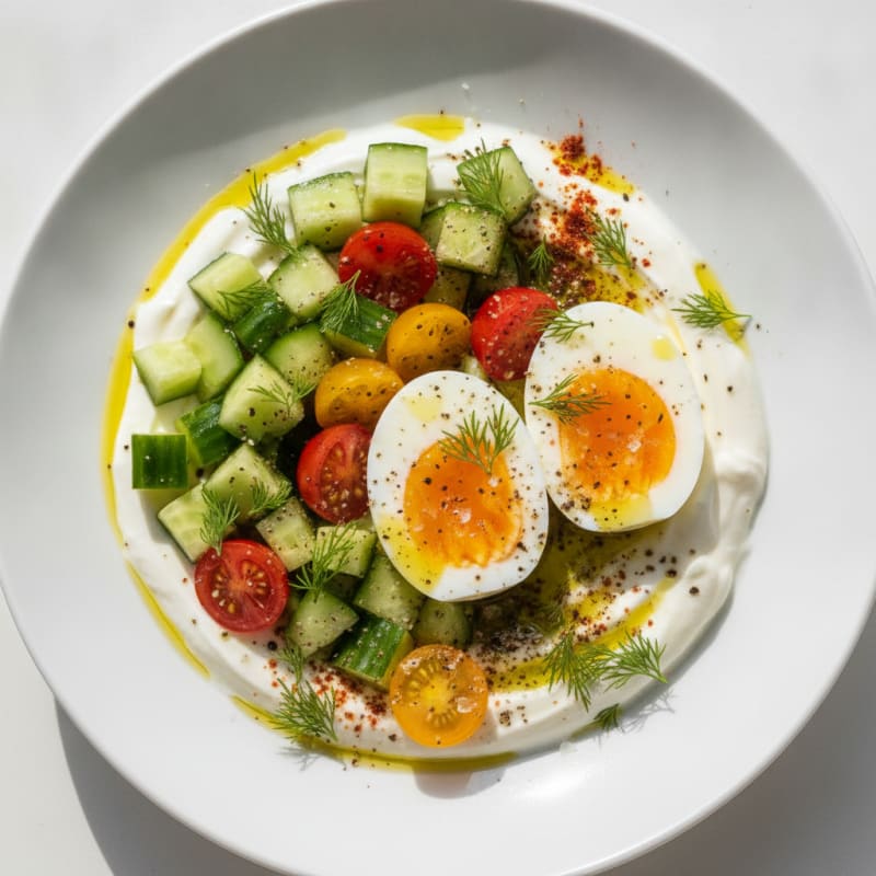 Mediterranean Herb Yogurt Bowl