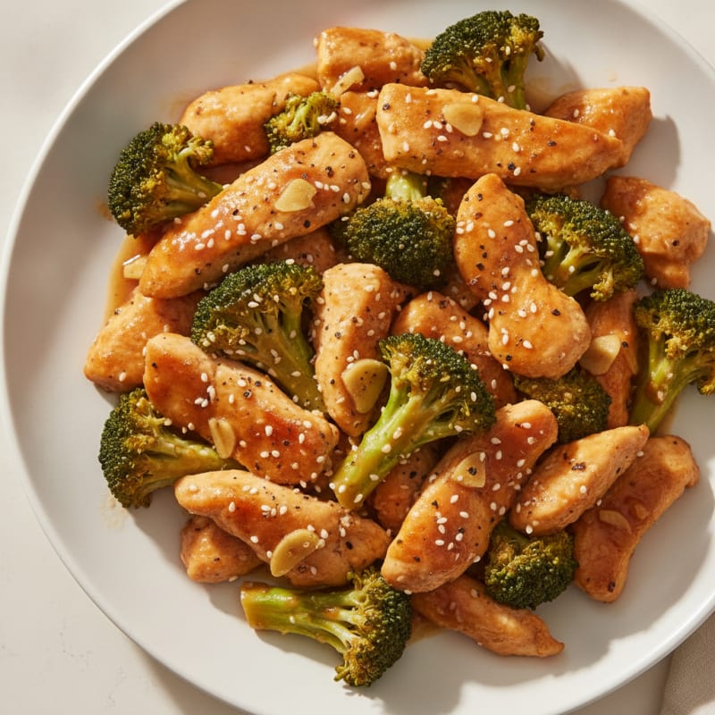 Teriyaki Chicken and Broccoli Stir-Fry