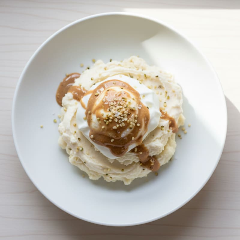 Creamy Vanilla Bean High-Protein Ice Cream