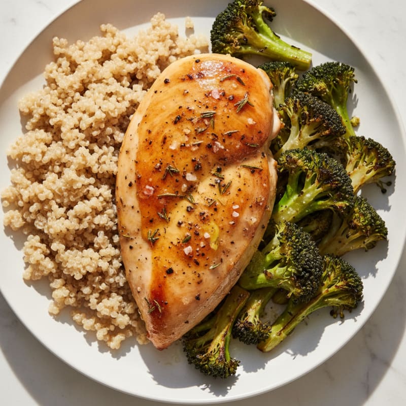 Garlic Herb Roasted Chicken Breast
