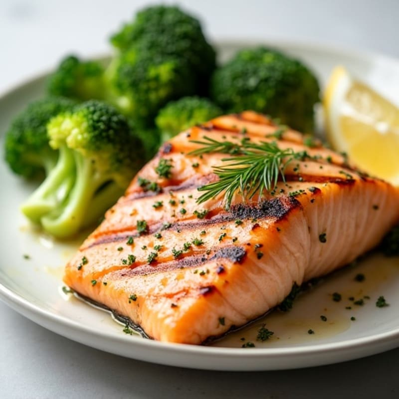Lemon Herb Grilled Salmon