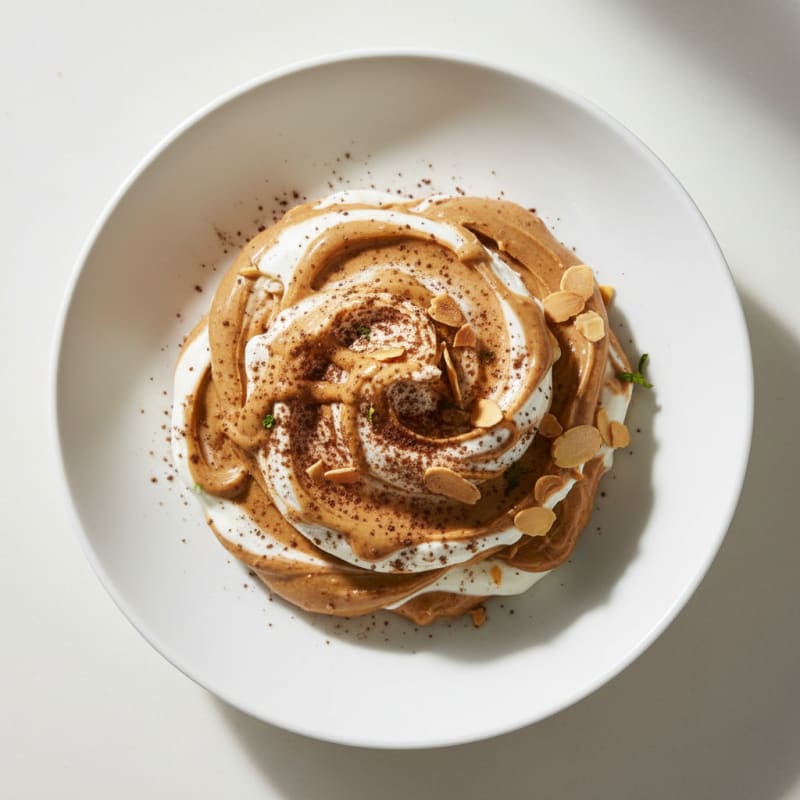 Greek Yogurt Protein Mousse with Almond Butter