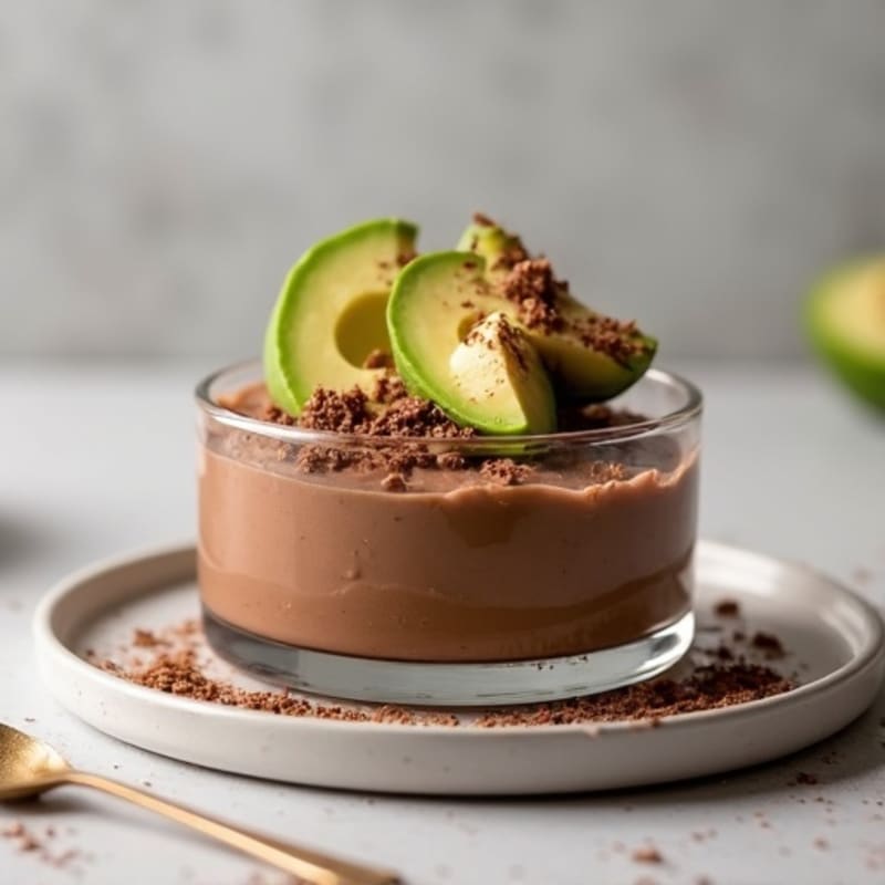 Creamy Chocolate Avocado Mousse
