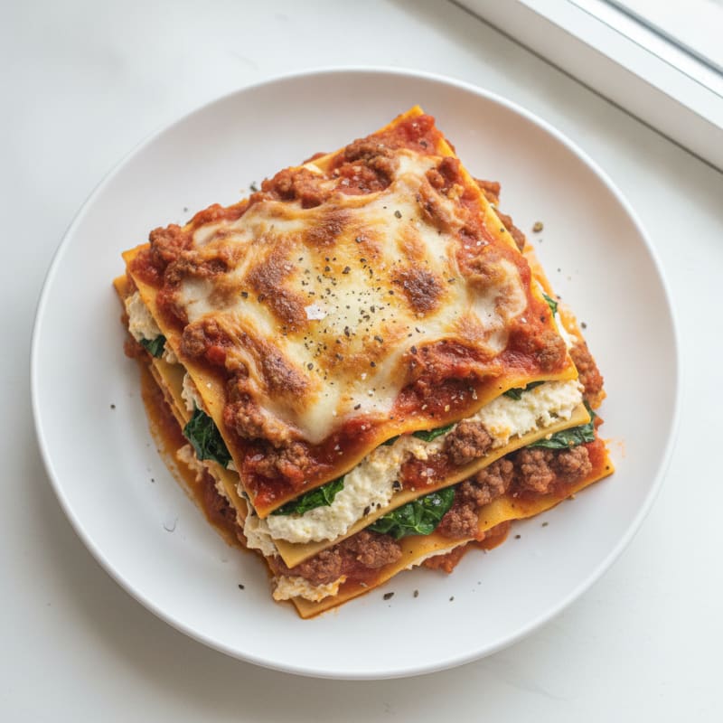 Classic Beef and Ricotta Lasagna