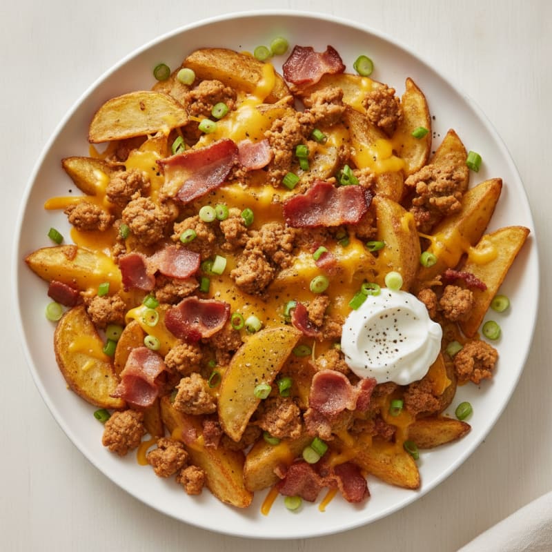 Loaded Bacon Cheese Fries