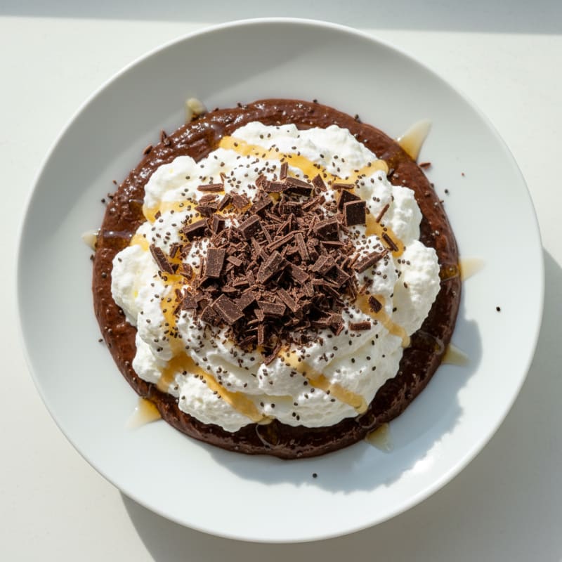 Protein Chocolate Mousse with Egg Whites