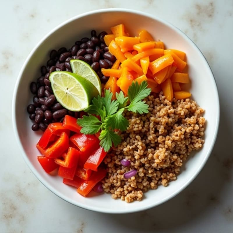 Crispy Sheet Pan Turkey Taco Bowls