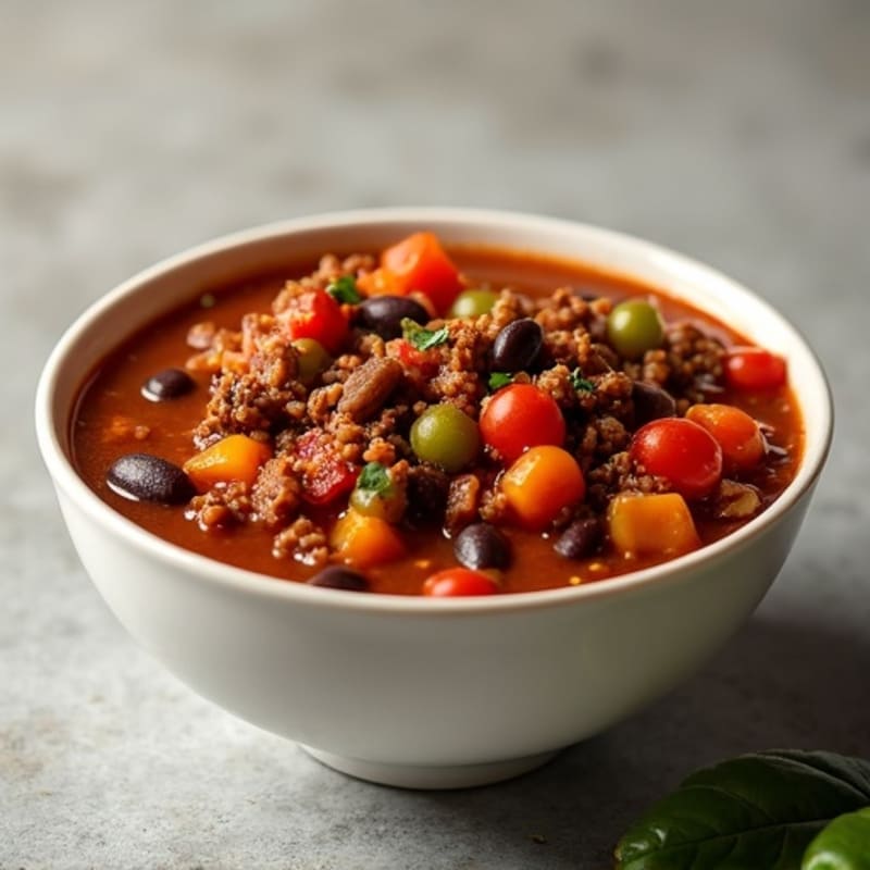 Hearty Beef and Bean Chili