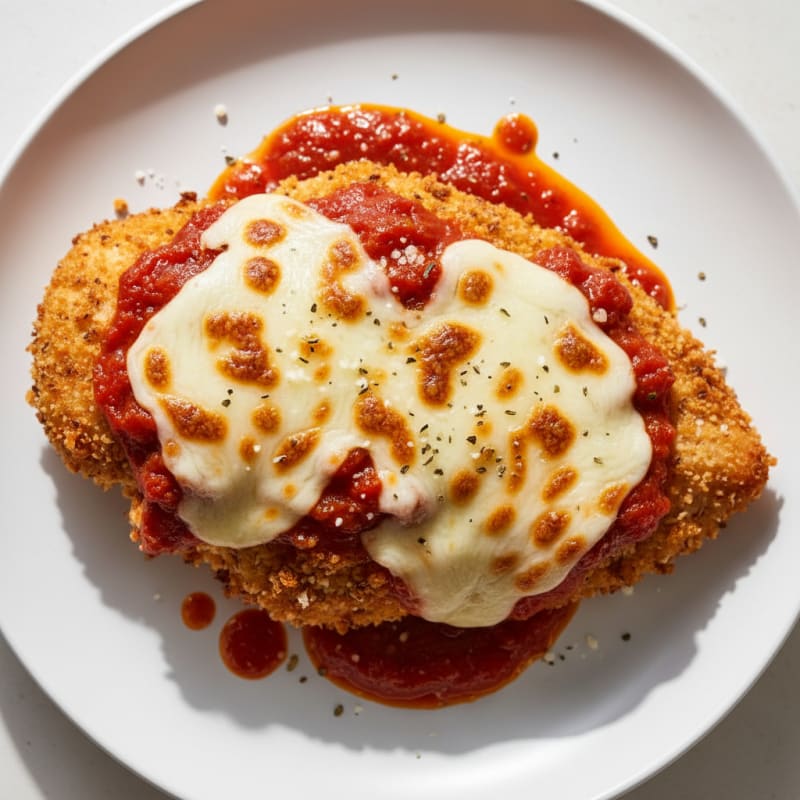 Baked Chicken Parmesan with Marinara