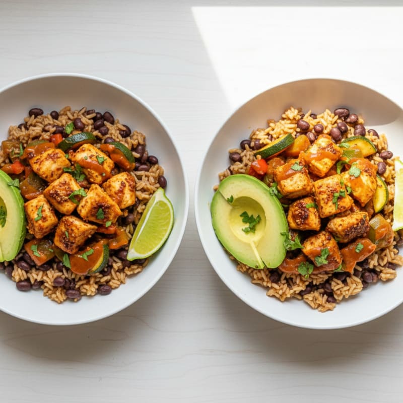 Smoky Chipotle Chicken Taco Bowls