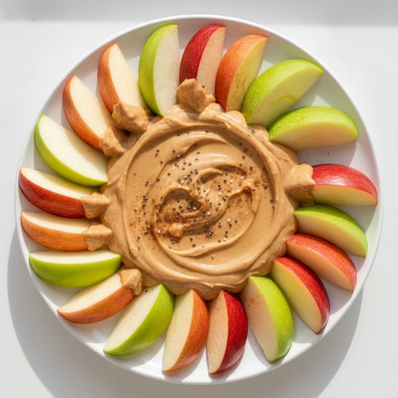 High-Protein Peanut Butter Apple Dip